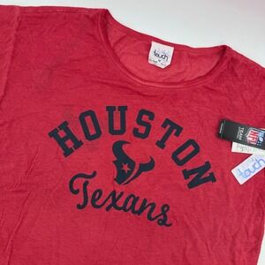 Touch by Alyssa Milano Houston Texans NFL TShirt Top Women's Medium Red